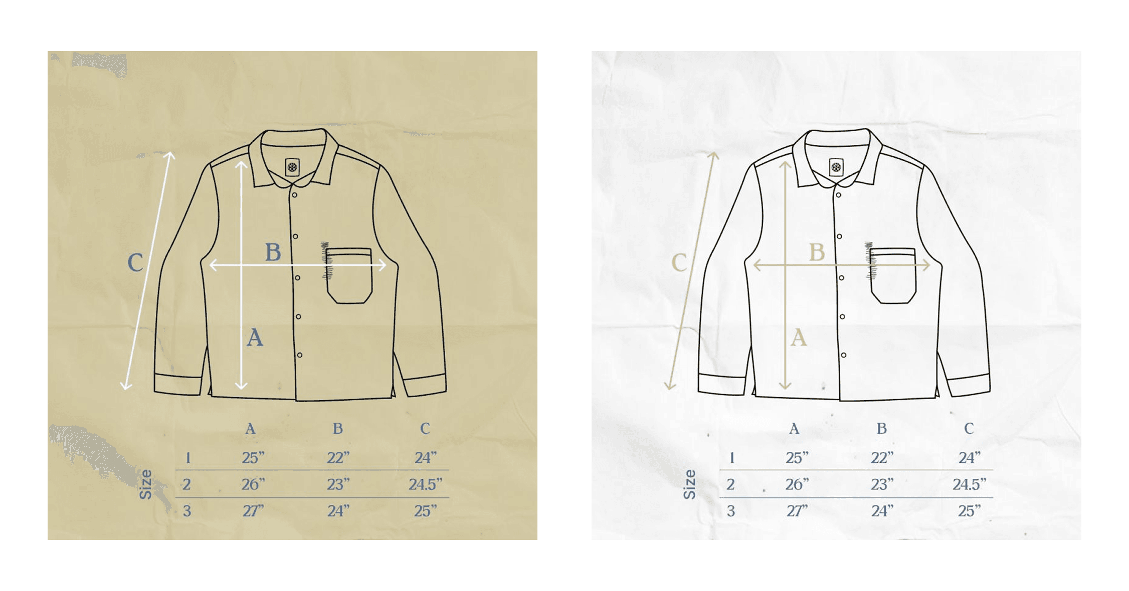Size charts
